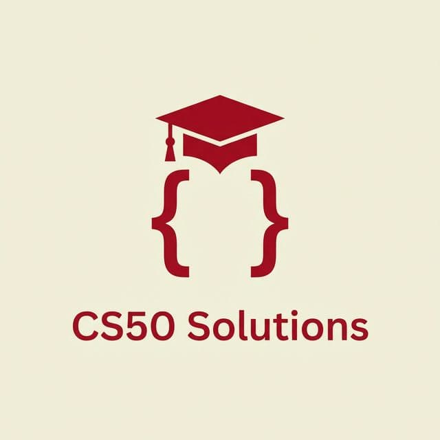 CS50 Solutions