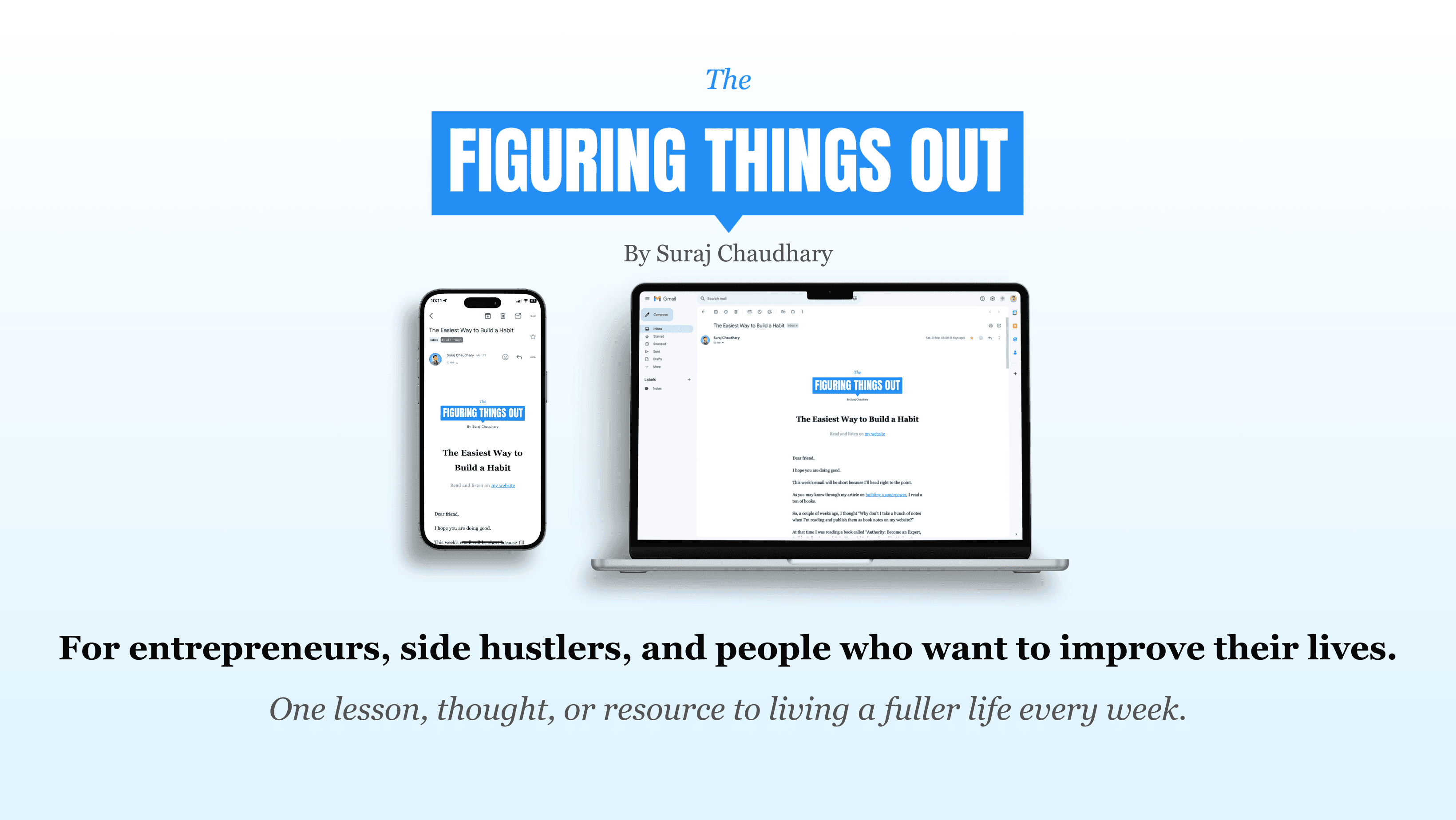 Welcome back to Figuring Things Out