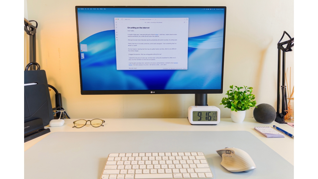 On writing on the internet